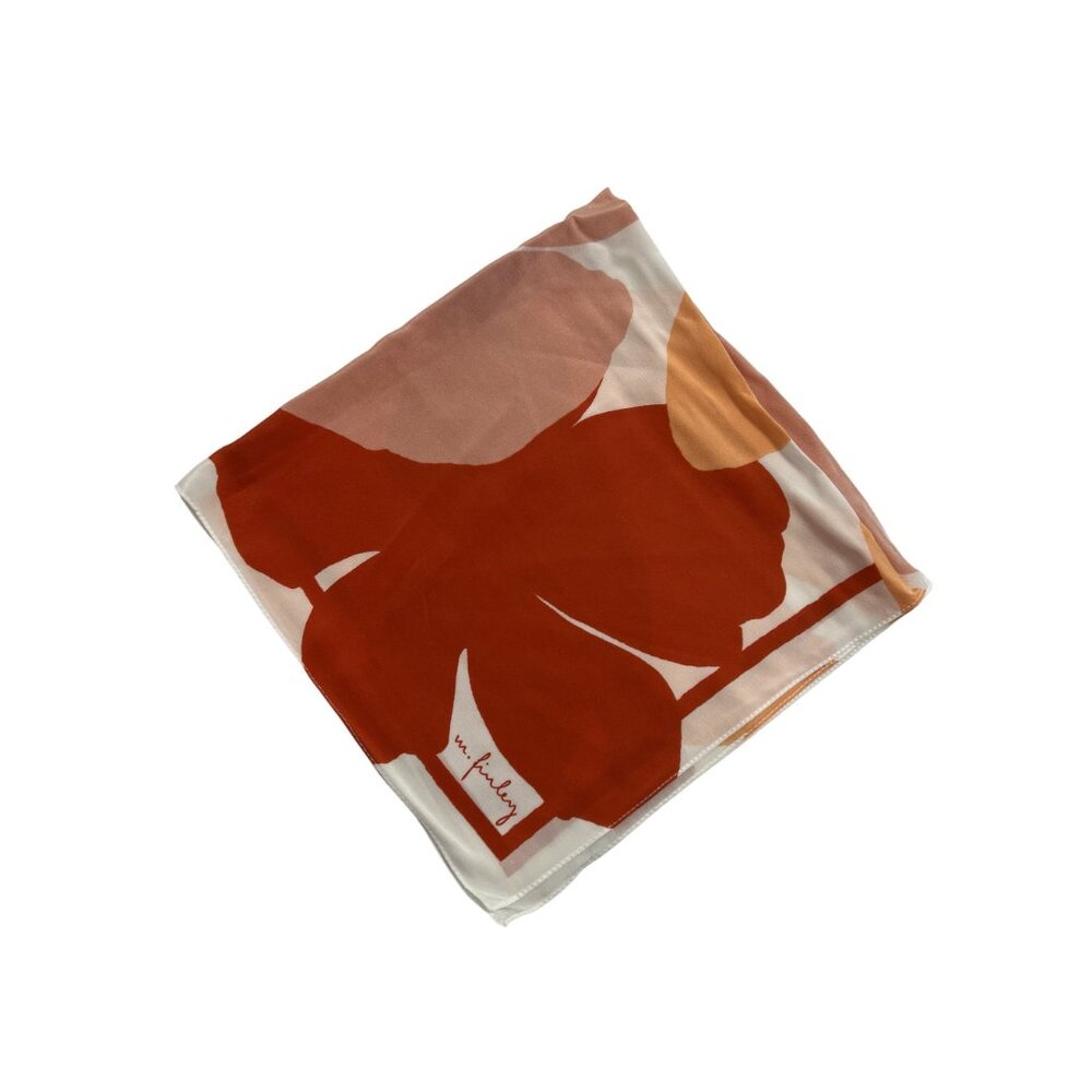 M. Finley Scarf In Red View 2